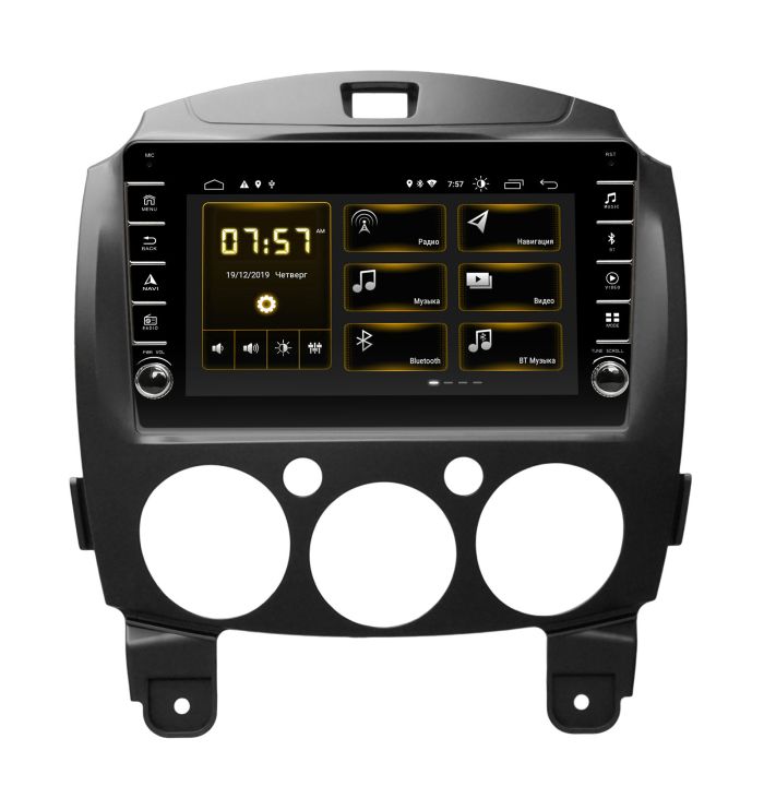 Head unit Incar DTA-0235R for Mazda 2 2007-2014