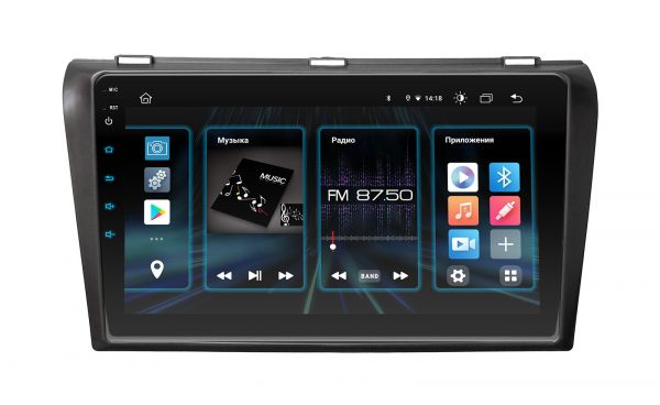 Head unit Incar DTA2-0230 for Mazda 3 2004-2008