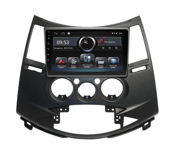 Head unit Incar PGA2-6191 for Mitsubishi Grandis 2003-2011