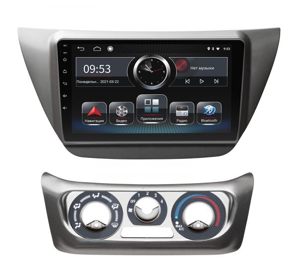 Head unit Incar PGA2-6130 for Mitsubishi Lancer 9 2000-2010