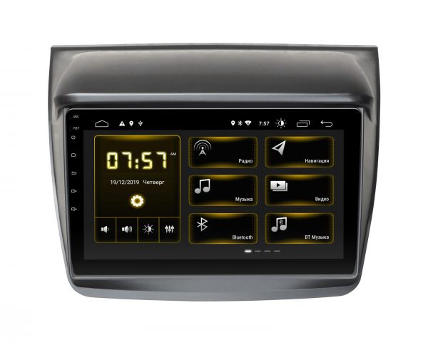 Head unit Incar DTA-6121 for Mitsubishi Pajero Sport 2008-2015, L200 2006-2015
