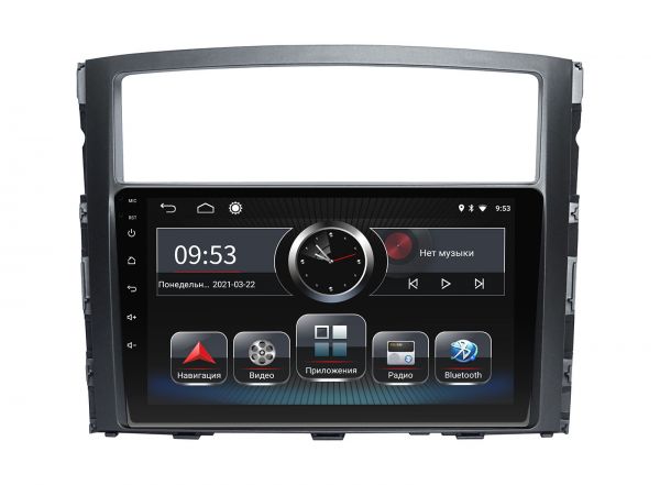 Head unit Incar PGA2-6104 for Mitsubishi Pajero IV 2007+