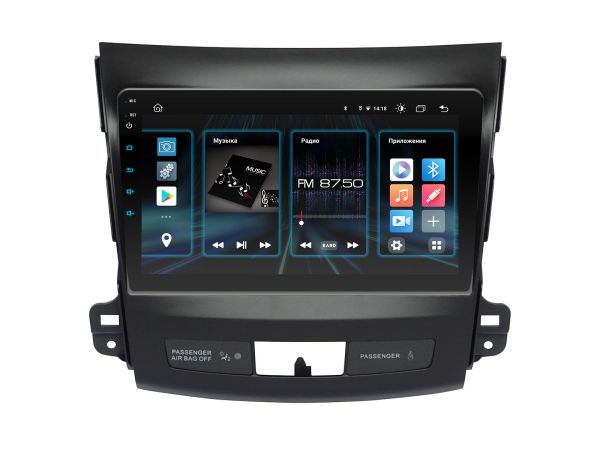Head unit Incar DTA2-6181 for Mitsubishi Outlander XL 2006-2012
