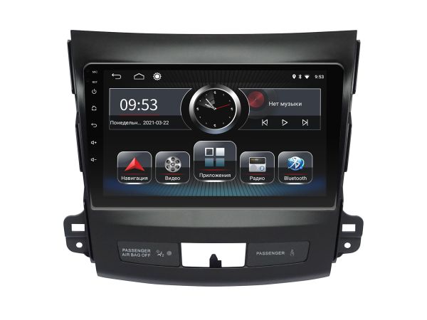 Head unit Incar PGA2-6181 for Mitsubishi Outlander XL 2006-2012