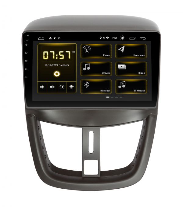 Штатна магнітола Incar DTA-7008 для Peugeot 207