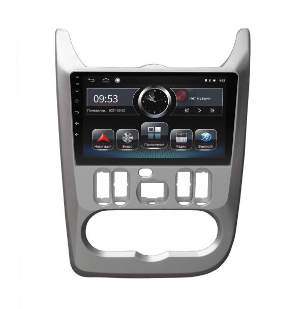 Head unit Incar PGA2-1408 for Renault Logan 2009-2013, Sandero 2007-2011, Duster 2010-2013