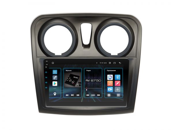 Штатна магнітола Incar DTA4-1411 для Renault Dokker 2012+, Lodgy 2012+, Sandero 2013+