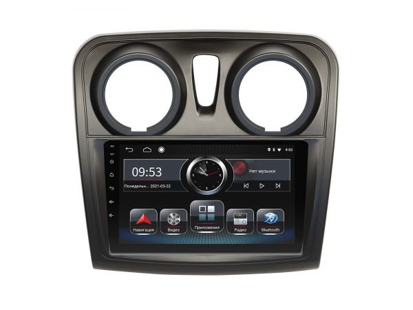 Head unit Incar PGA2-1411 for Renault Dokker 2012+, Lodgy 2012+, Sandero 2013+