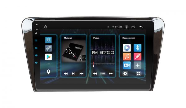 Штатна магнітола Incar DTA2-1071 для Skoda Octavia A7 2013+