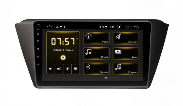 Штатна магнітола Incar DTA-1091 для Skoda Fabia 2014+