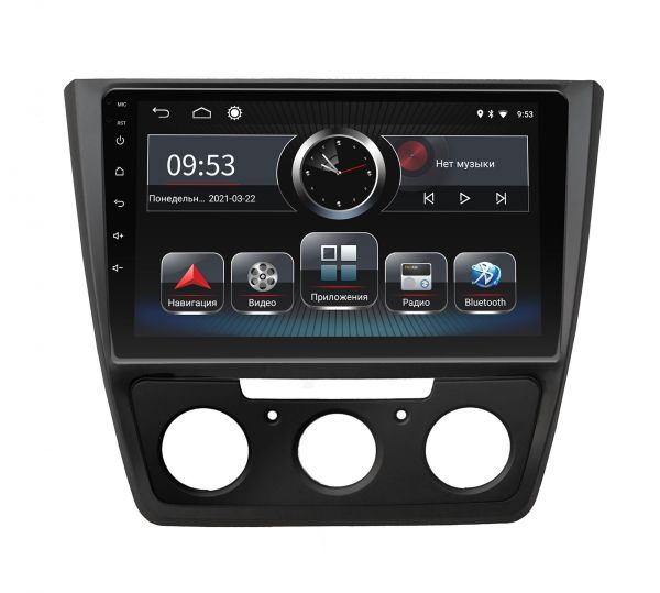 Штатна магнітола Incar PGA2-1074 для Skoda Skoda Yeti 2009–2017