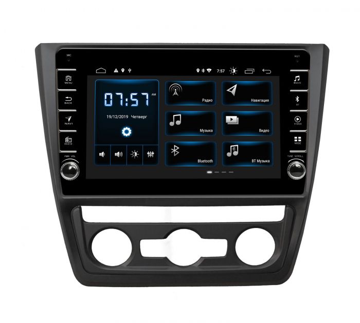 Head unit Incar DTA-1074R for Skoda Yeti 2009-2017