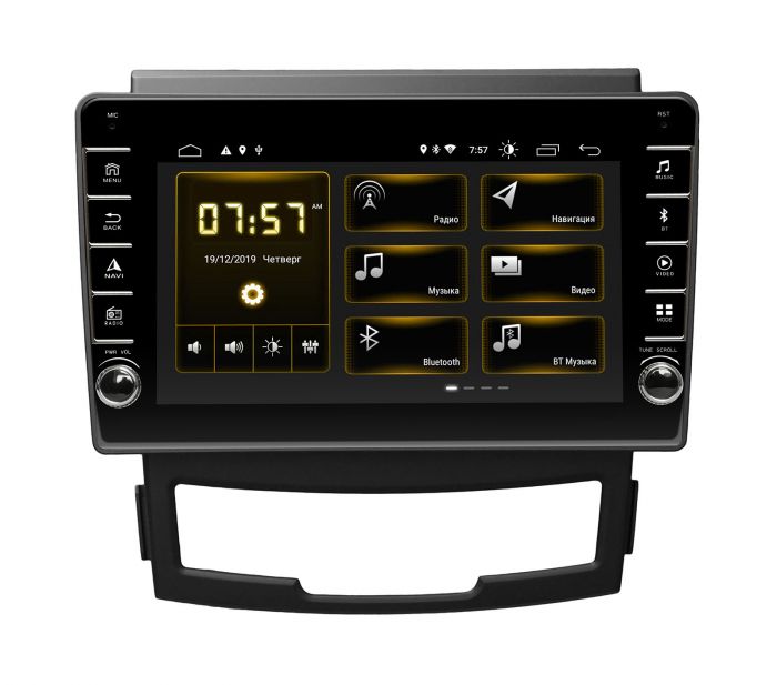 Head unit Incar DTA-5009R for Ssang Yong Action 2011-2013, Korando 2010-2013