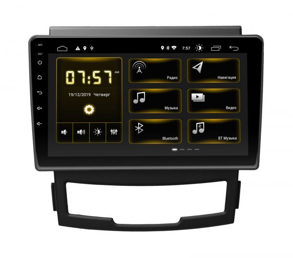 Head unit Incar DTA-5009 for SsangYong Actyon 2011-2013, Korando 2010-2013 Head unit Incar DTA-5009 for SsangYong Actyon 2011-2013, Korando 2010-2013