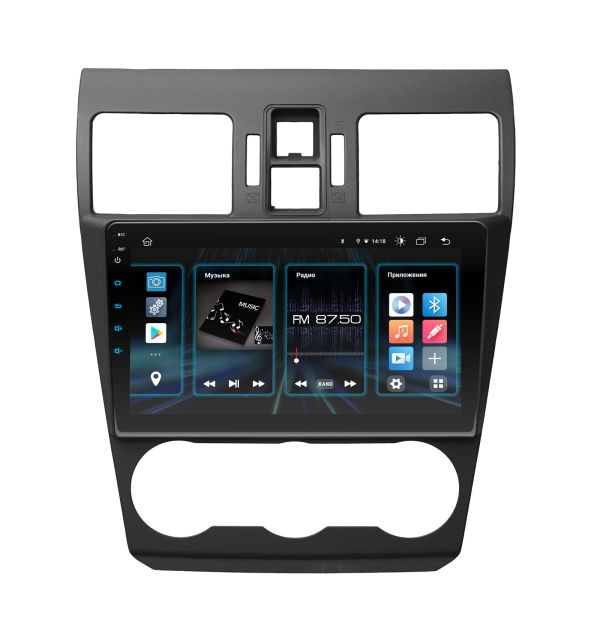 Head unit Incar DTA2-5012 for Subaru Forester 2012-2015, Impreza 2012-2015, WRX 2012-2015, XV 2012-2015