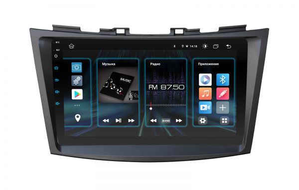 Head unit Incar DTA2-1705 for Suzuki Swift 2011-2016 Head unit Incar DTA2-1705 for Suzuki Swift 2011-2016