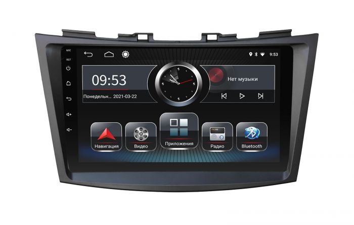 Head unit Incar PGA2-1705 for Suzuki Swift 2011-2016