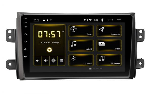 Штатная магнитола Incar DTA-0703 для Suzuki SX4 2007-2013 Штатная магнитола Incar DTA-0703 для Suzuki SX4 2007-2013