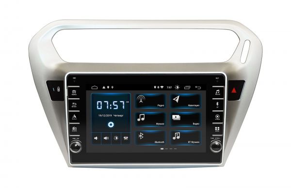 Штатна магнітола Incar DTA-7001R для Peugeot 301