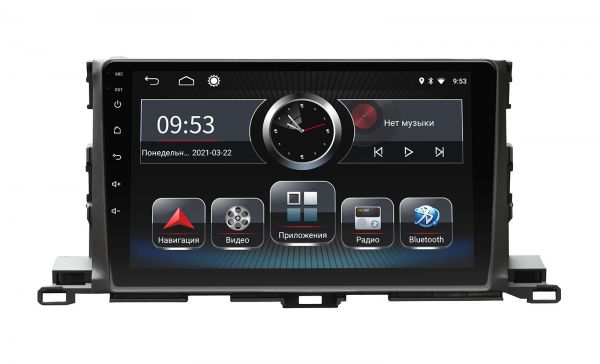 Штатная магнитола Incar PGA2-2313 для Toyota Highlander 2013+
