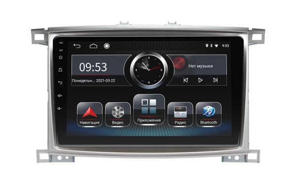 Штатная магнитола Incar PGA2-2325 для Toyota Land Cruiser 100 2003-2008 Штатная магнитола Incar PGA2-2325 для Toyota Land Cruiser 100 2003-2008