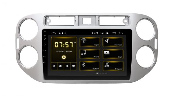 Head unit Incar DTA-1076 for Volkswagen Tiguan 2011-2016 Silver Head unit Incar DTA-1076 for Volkswagen Tiguan 2011-2016 Silver