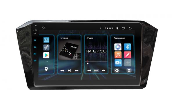 Head unit Incar DTA2-1081 for Volkswagen Passat В8 2015+