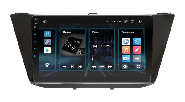 Head unit Incar DTA2-1093 for Volkswagen Tiguan 2016+