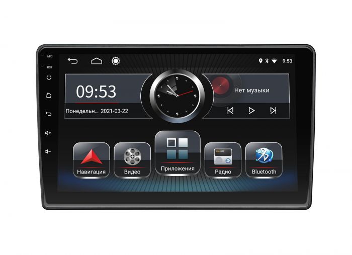 Head unit Incar PGA2-1085 for Skoda Fabia 2007+, Octavia 2007+, Rapid 2012+, Roomster 2006+, Superb 2008+, Yeti 2009+