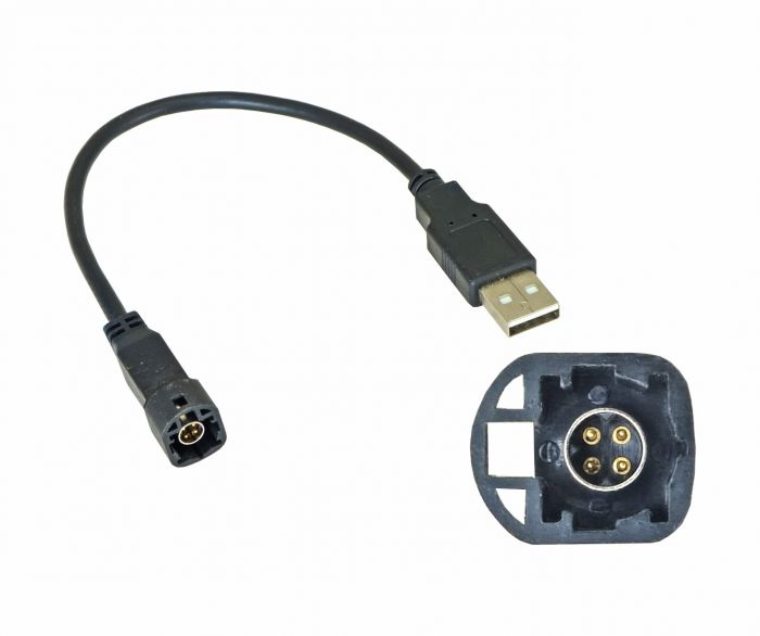 USB adapter for Volkswagen, Skoda (type 1) INCAR VW-FC106