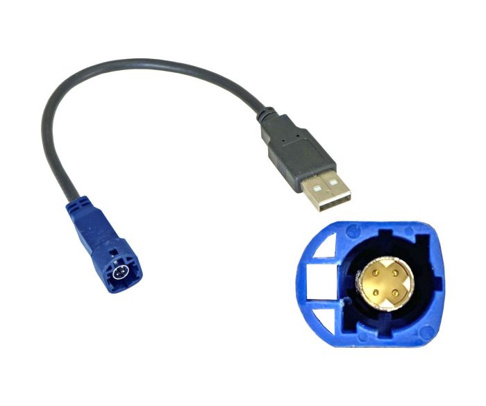 USB adapter for Volkswagen, Skoda (type 3) INCAR VW-FC108