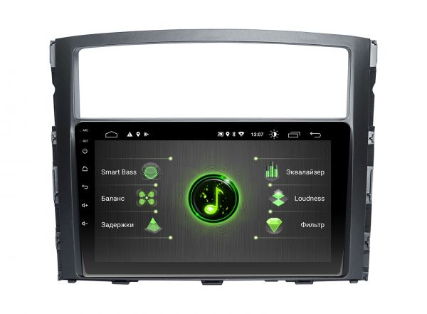 Head unit Incar DTA-6104 for Mitsubishi Pajero Wagon 4 2007+